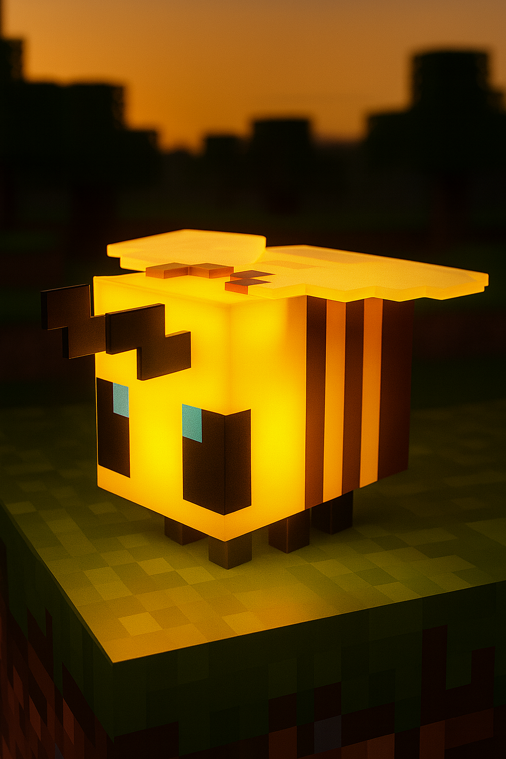 Pixel Bee Glow – LED Pixel Lamp