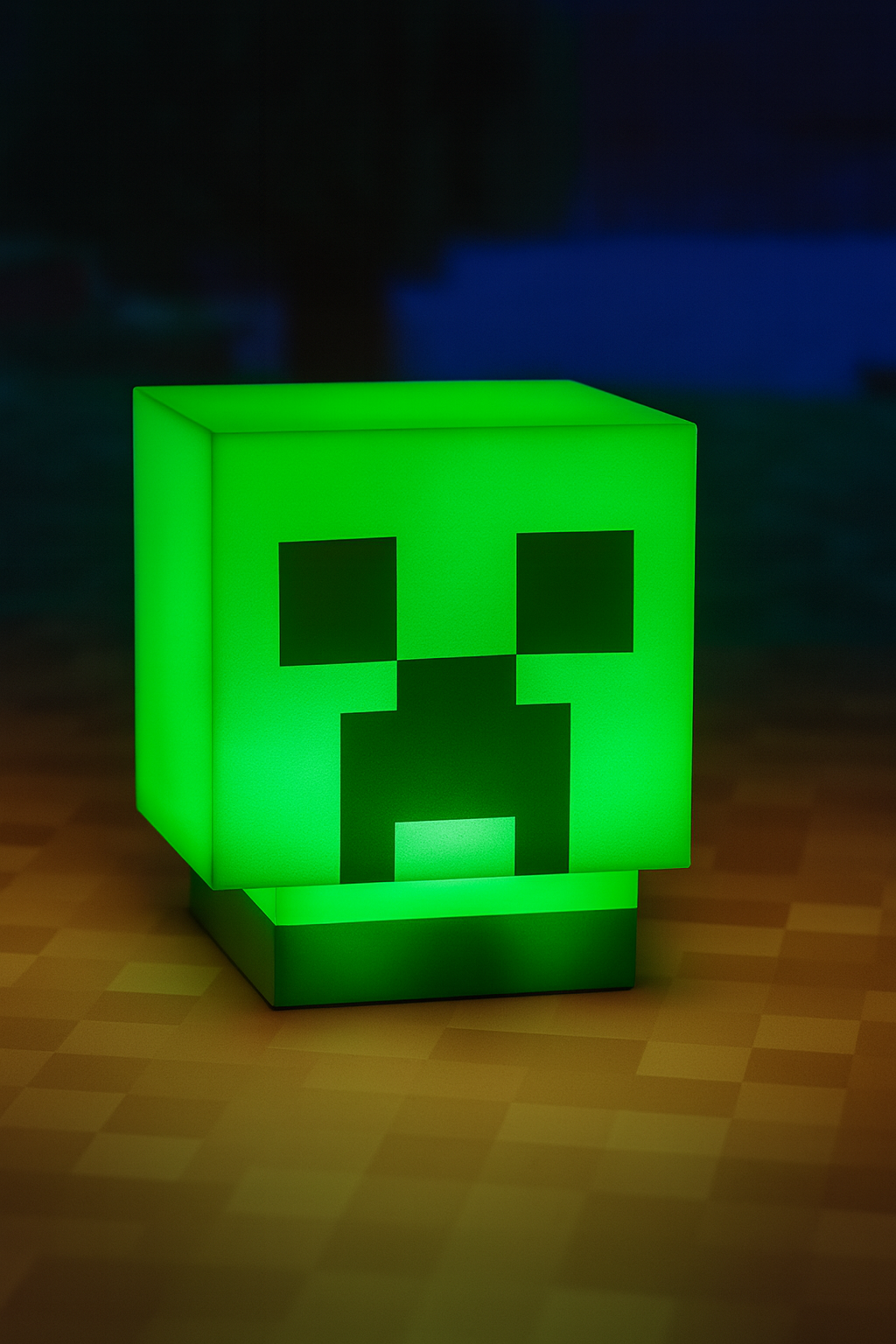 Pixel Creeper Glow – Green LED Pixel Lamp