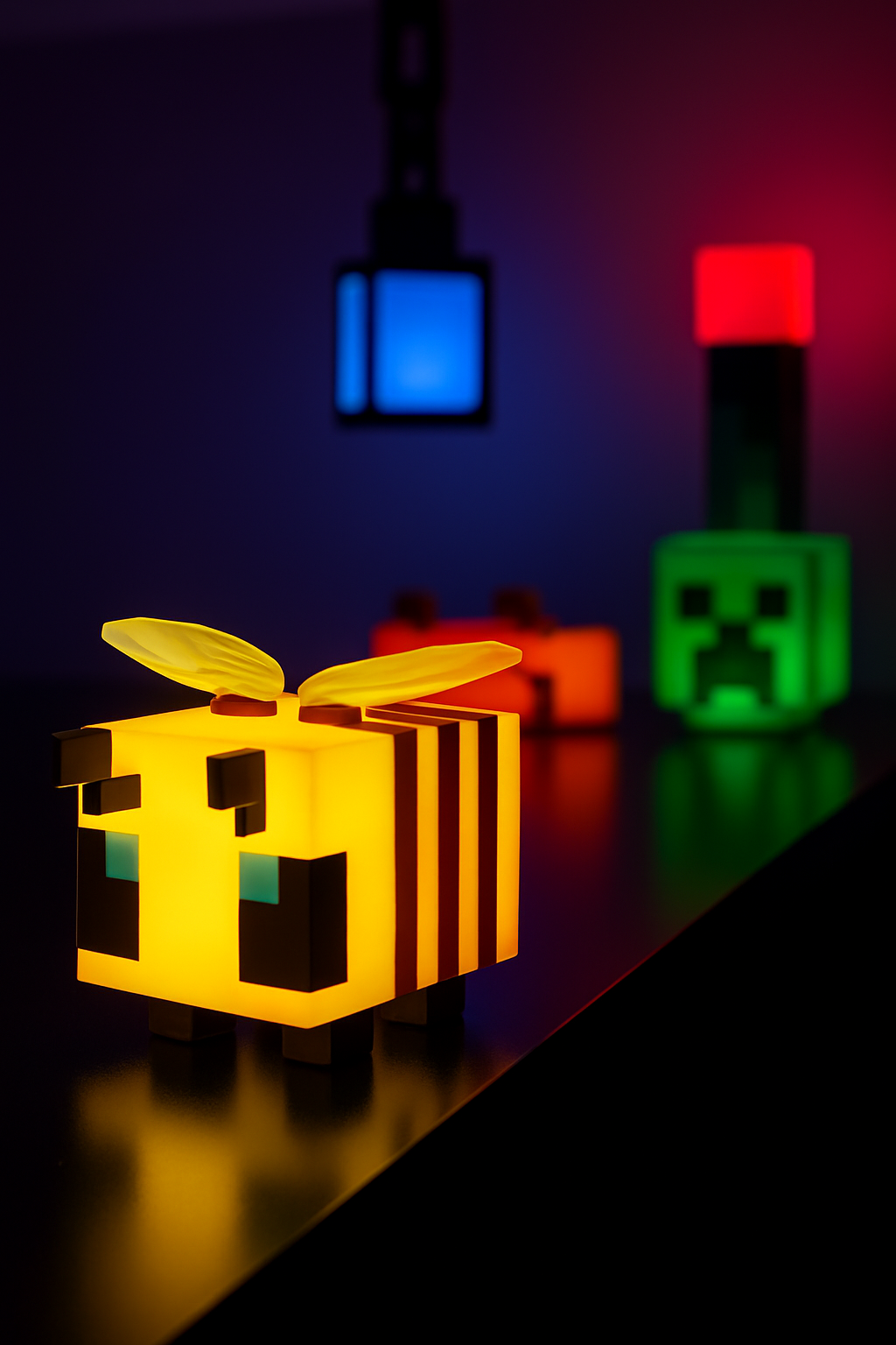 Pixel Bee Glow – LED Pixel Lamp