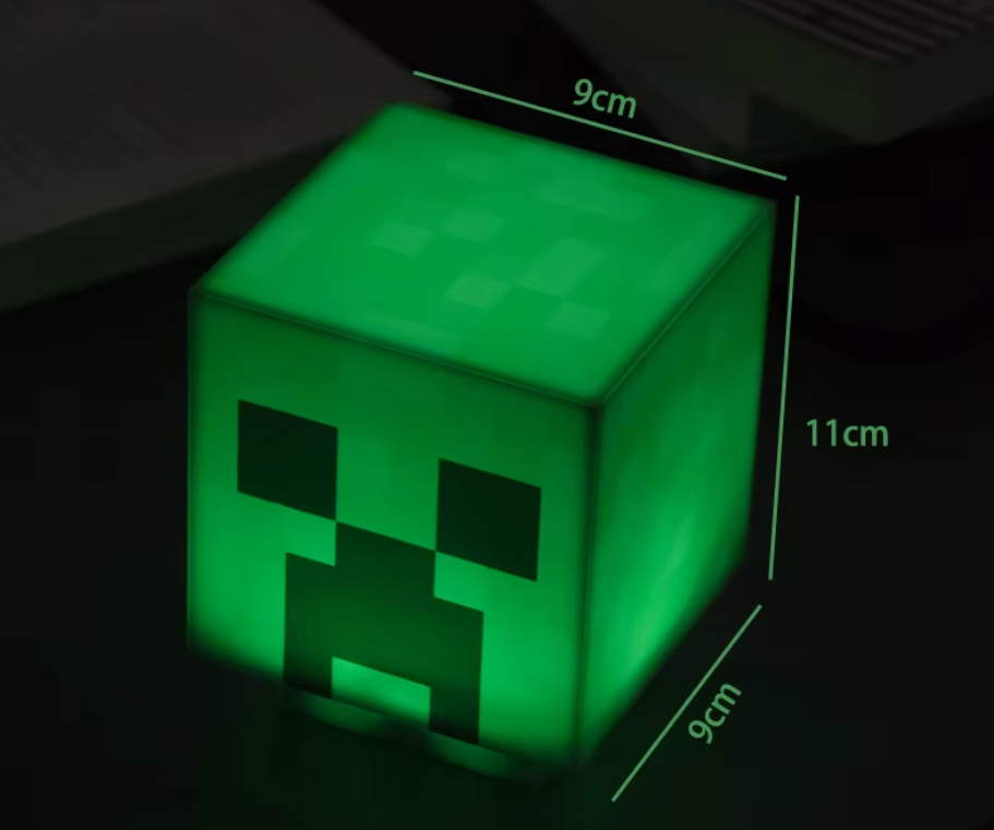 Pixel Creeper Glow – Green LED Pixel Lamp